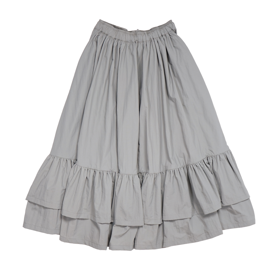 ✿ daphne ruffle-trimmed midi skirt ✿